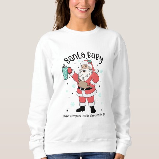 Bougie Santa Xmas Sweatshirt (Vorderseite)