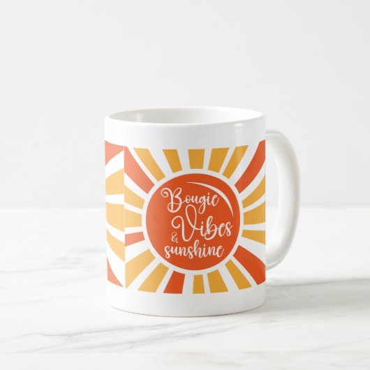 Bougie Sunshine Vibes Kaffeetasse (VorderseiteRechts)