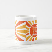 Bougie Sunshine Vibes Kaffeetasse (Mittel)