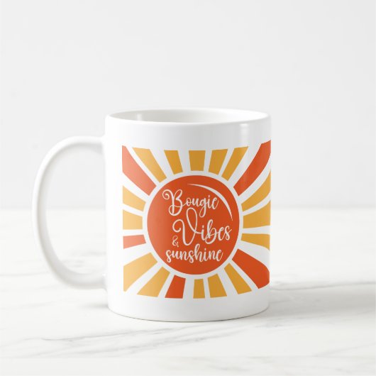 Bougie Sunshine Vibes Kaffeetasse (Links)