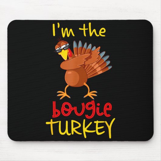 Bougie Turkey Matching Family Group Thanksgiving P Mousepad (Vorne)