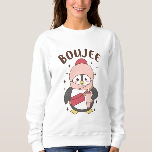 Bougie Xmas Penguin Sweatshirt (Vorderseite)