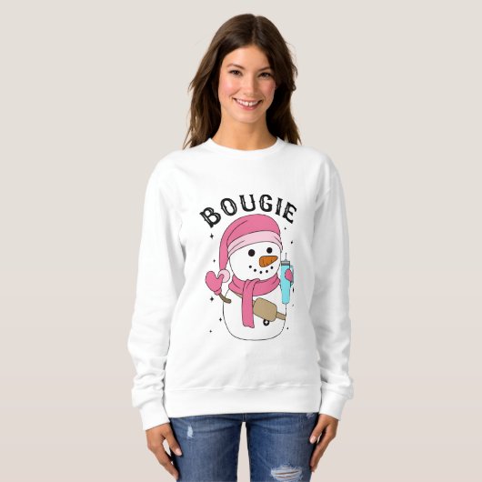 Bougie Xmas Snowman Sweatshirt (Vorne ganz)