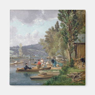 Bougival, 1873 magnet