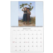 Bouguereau 2016 groß kalender (Mär 2027)