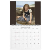 Bouguereau 2016 groß kalender (Feb 2026)