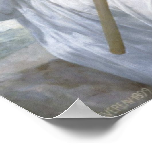 Bouguereau - Bacchante Poster (Ecke)