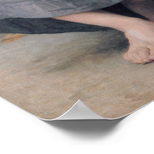 Bouguereau - Bohemienne Poster (Ecke)