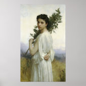 Bouguereau - Branche de Laurier Poster (Vorne)
