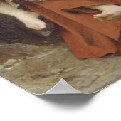 Bouguereau-Breton Brother und Sister Poster (Ecke)