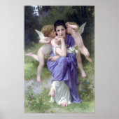 Bouguereau - Chansons de Printemps Poster (Vorne)