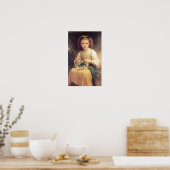 Bouguereau-Child Braiding a Crown Poster (Küche)