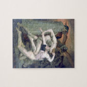 Bouguereau - Dante et Virgile en Enfers Puzzle (Horizontal)
