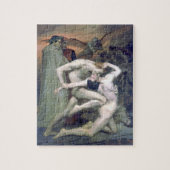 Bouguereau - Dante et Virgile en Enfers Puzzle (Vertikal)