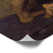 Bouguereau-Dante und Virgil in Hell Poster (Ecke)