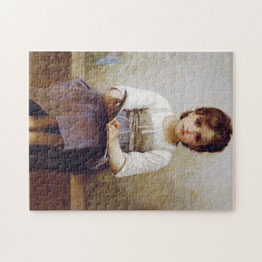 Bouguereau Das harte Lesson-Puzzle Puzzle (Horizontal)
