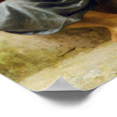 Bouguereau Das kleine Knitterplakat Poster (Ecke)