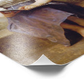 Bouguereau die harte Lektion Fotodruck (Ecke)