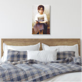 Bouguereau die harte Lektion Leinwanddruck (Insitu (Schlafzimmer))