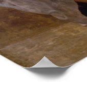 Bouguereau die harte Lektion Poster (Ecke)