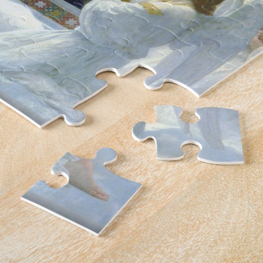 Bouguereau - die Jungfrau mit Engeln Puzzle (Seite)