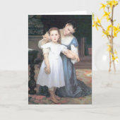 Bouguereau - Die Muschel Karte (Gelbe Blume)