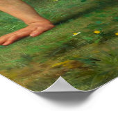 Bouguereau - Die Pferderückfahrt Poster (Ecke)