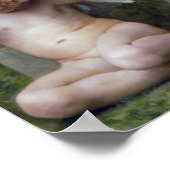 Bouguereau - Douleur d'Amour Poster (Ecke)
