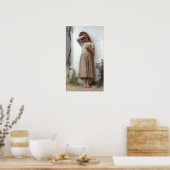 Bouguereau - En Penitence Poster (Küche)