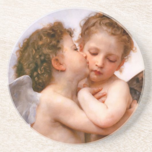 Bouguereau Engel Fine Art Untersetzer (Vorne)