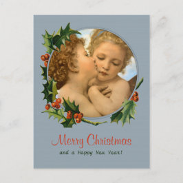 Bouguereau Erster Kuss Kinder CC0043 Weihnachten