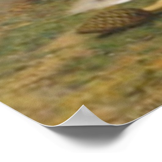 Bouguereau - Faune et Bacchante Poster (Ecke)