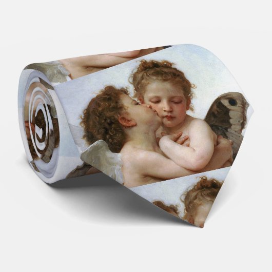 Bouguereau , “ First kiss ” Krawatte (Gerollt)
