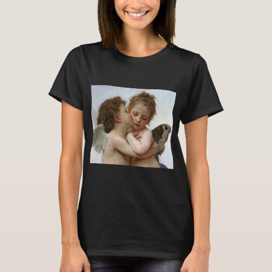 Bouguereau , “ First kiss ” T-Shirt (Vorderseite)