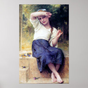 Bouguereau - Gänseblümchen Poster