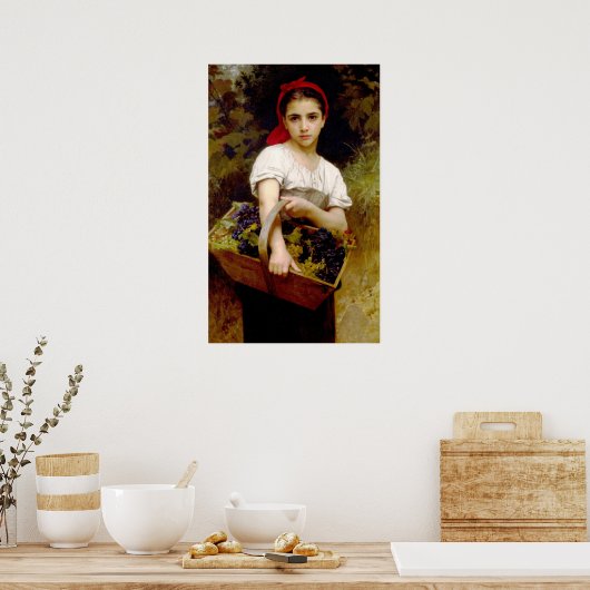 Bouguereau Harvester Poster (Küche)