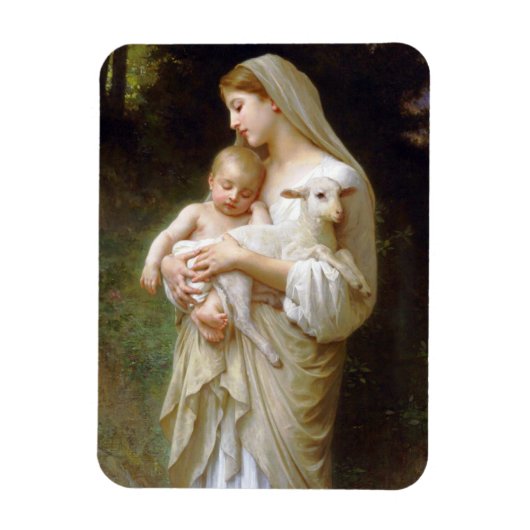 Bouguereau Innocence Magnet (Vertikal)