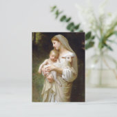 Bouguereau Innocence Postcard Postkarte (Stehend Vorderseite)