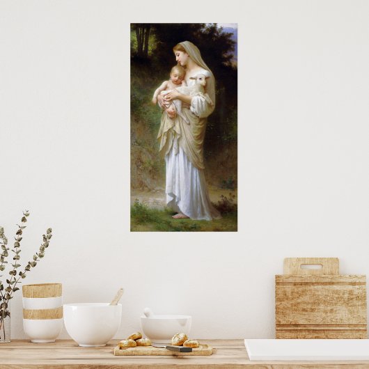 Bouguereau Innocence Poster (Küche)