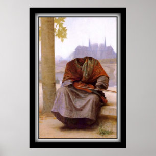 Bouguereau ist das unsichtbare Bohemische Poster
