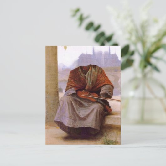 Bouguereau ist das unsichtbare Bohemische Postkarte (Stehend Vorderseite)