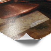 Bouguereau Italian Girl Zeichnend Water Print Fotodruck (Ecke)