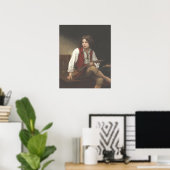 Bouguereau - Italien à la Mandoline Poster (Heimbüro)