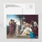 Bouguereau - Jacob Recevant le Tunique de son Fils Postkarte (Vorne/Hinten)