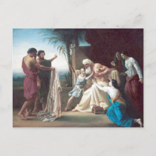 Bouguereau - Jacob Recevant le Tunique de son Fils Postkarte