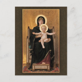 Bouguereau Jungfrau and Child CC0271 Postkarte