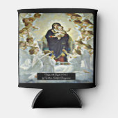 Bouguereau-Jungfrau mit Engeln Dosenkühler (Vorderseite)