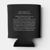 Bouguereau-Jungfrau mit Engeln Dosenkühler (Rückseite)