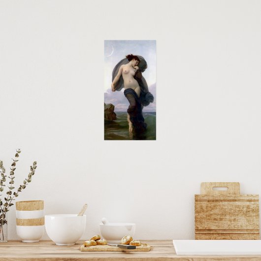 Bouguereau - La Crepuscule Poster (Küche)