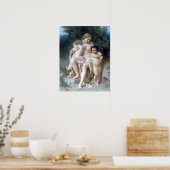 Bouguereau - La première discorde Poster (Küche)